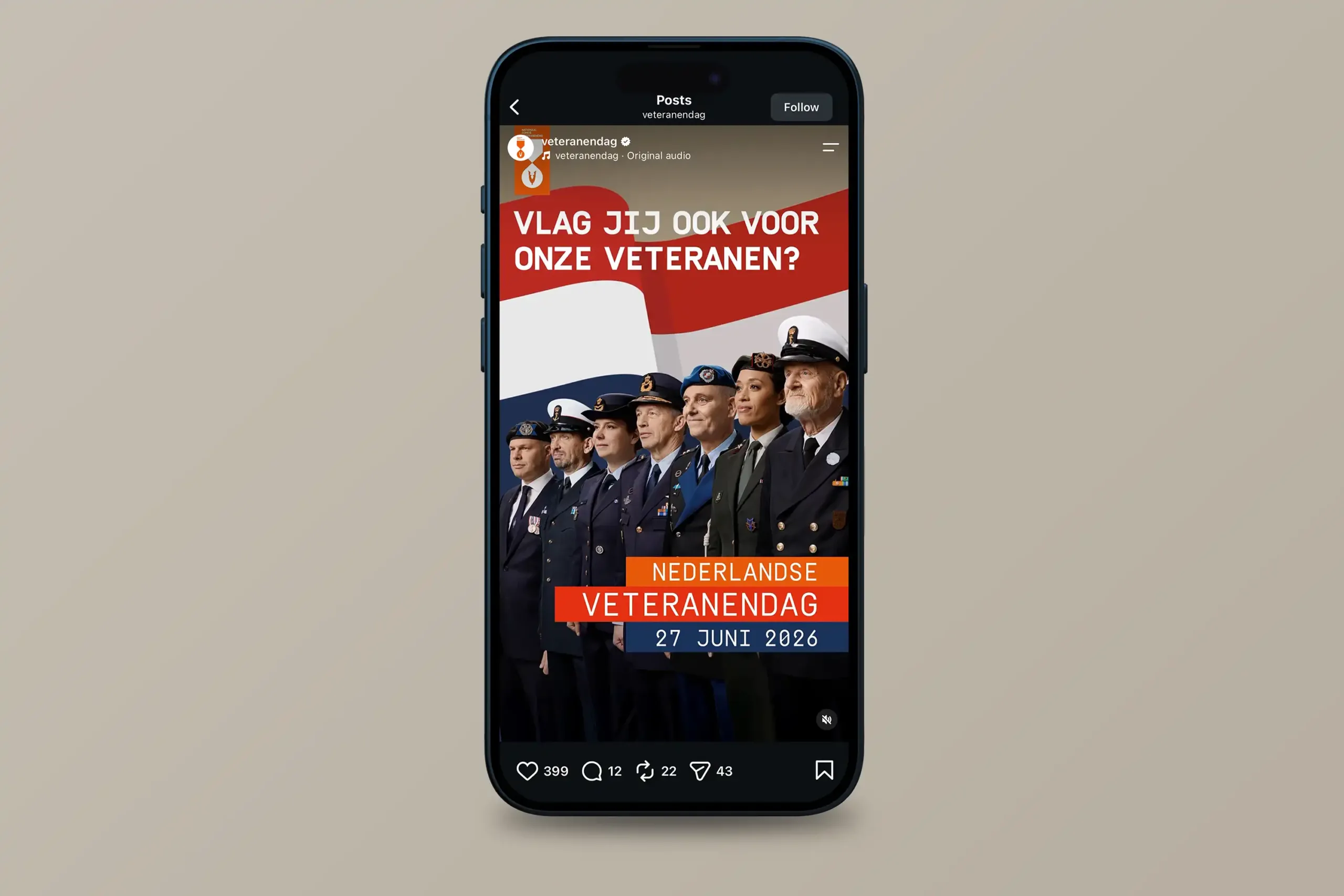 Veteranendag 2026 socials Veteranendag 2026 socials